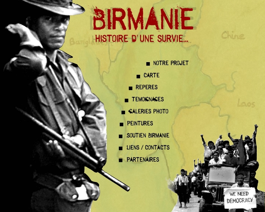Birmanie, Histoire d'une Survie...