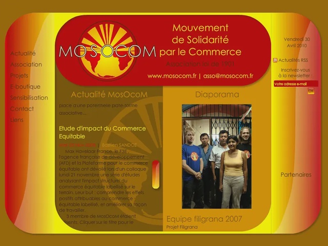 Site web MosOcoM