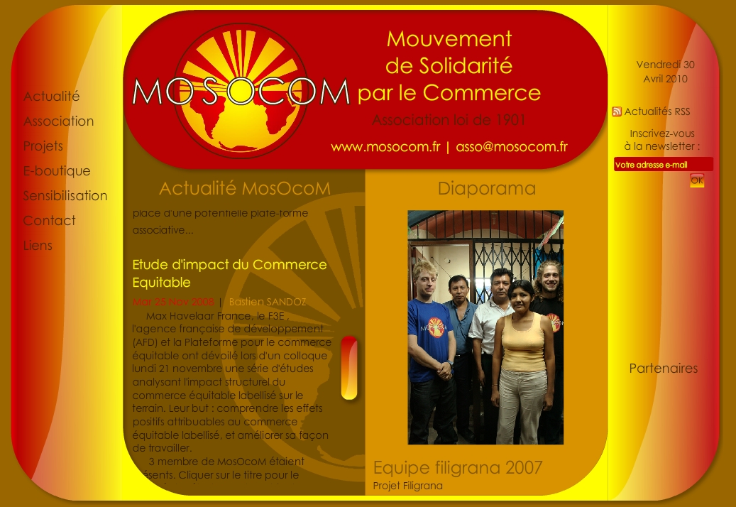Site web MosOcoM