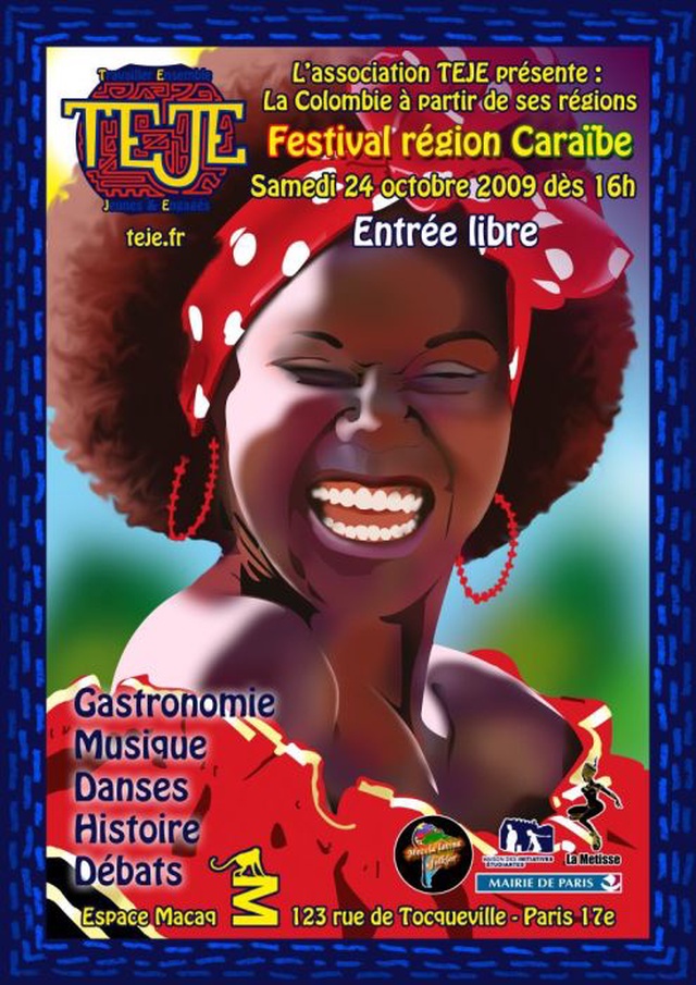 Affiche TEJE Festival Caraïbe Affiche TEJE Festival Caraïbe