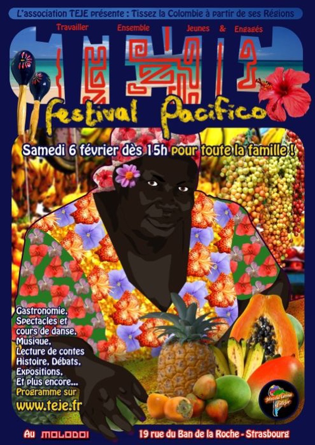 Affiche TEJE Festival Pacifique Affiche TEJE Festival Pacifique