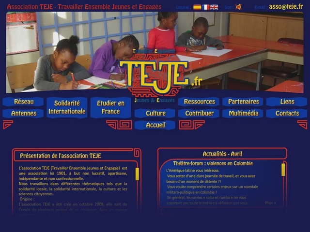 Site web TEJE Site web TEJE